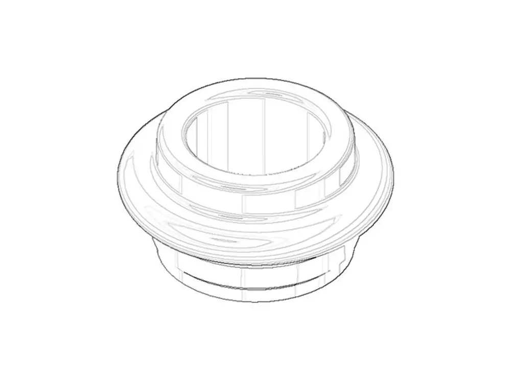 DORNBRACHT Nippel ERSATZTEILE 092403096 D. 37 x 18,5 mm Chrom, 092403096-00 Galeriebild 1